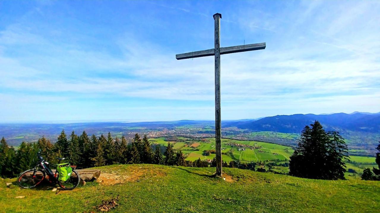 Ferienwohnung Geierstein Wackersberg Exteriér fotografie